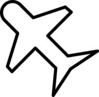 Aeroplane Vector Icon