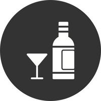 icono de vector de alcohol