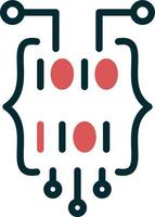 Binary Code Vector Icon