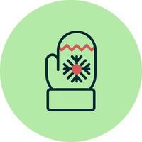 Mitten Vector Icon