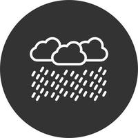 Heavy Rain Vector Icon