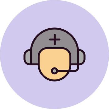 ayuda llamada vector icono