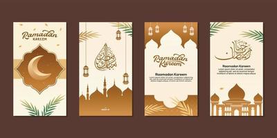 Ramadán kareem islámico antecedentes vector. contento islámico nuevo hijri año. gráfico diseño para el decoración de regalo certificados, pancartas y volantes. vector