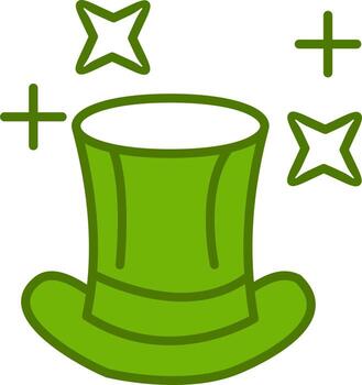 Magic Hat Vector Icon
