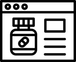 Online Pharmacy Vector Icon