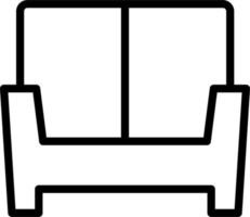 Sofa Vector Icon