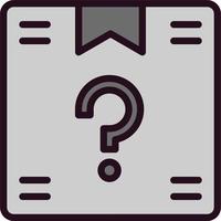 Mystery Box Vector Icon