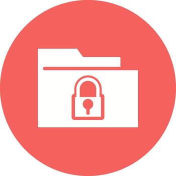 icono de vector de cifrado de datos