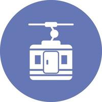 Ski Lift Vector Icon