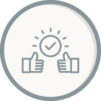 compromiso vector icono