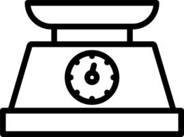 Weight Scale Vector Icon