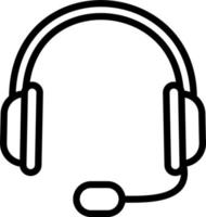 Headset Vector Icon