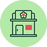 Flower Shop Vector Icon