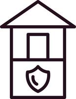 Security cabin Vector Icon