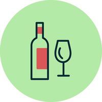 icono de vector de vino