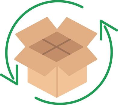 icono de vector de retorno