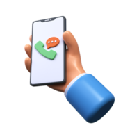 phone in hand png