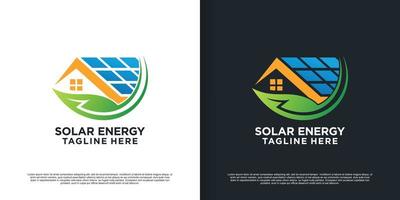 Solar energy logo design summer sunburst concept Premium Vector Part 1