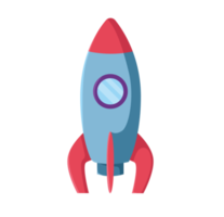 rocket launch. start-up symbol png