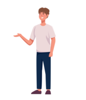 character man rising hands up png