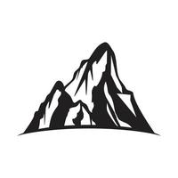 vector de logotipo de ilustración de montaña y diseño de símbolo