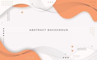 Abstract wavy with shadow background with copy space vector