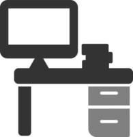 Pc Table Vector Icon