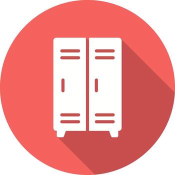 icono de vector de casillero