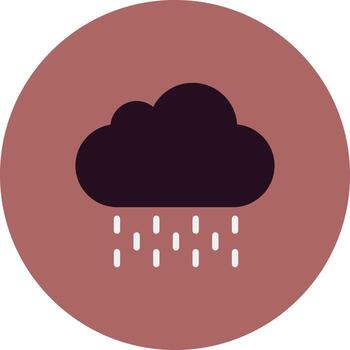 icono de vector de nube