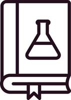 Chemistry Book Vector Icon