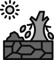 Drought Vector Icon