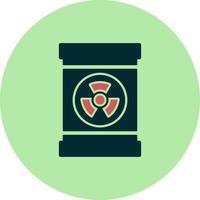 Nuclear Waste Vector Icon