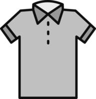 icono de vector de camiseta