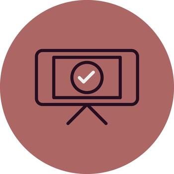 control de icono de vector