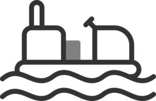 Bumper Boats Vector Icon