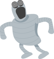 Tin Can Robot Mummy Scream Drawing Illustration png