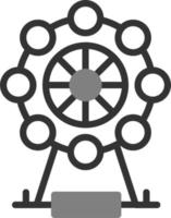 Ferris Wheel Vector Icon
