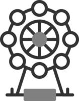 Ferris Wheel Vector Icon