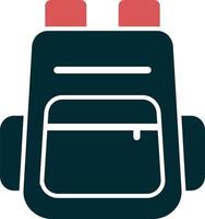 Backpack Vector Icon