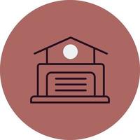 Garage Vector Icon