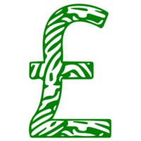 pund sterling- valuta symbol png