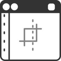 Crop Vector Icon