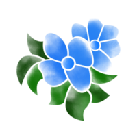 numérique aquarelle fleur et feuilles conception. haute qualité png format Taille 5000 X 5000 px. pouvez être utilisé cette graphique pour tout gentil de projet comme emballage, papeterie, tasses, t-shirts peu importe vous vouloir.