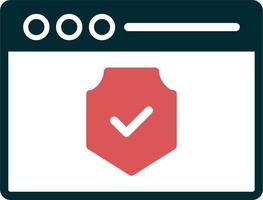 Website Encryption Vector Icon