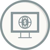 Online Business Vector Icon