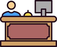Reception Vector Icon