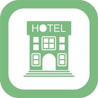 icono de vector de hotel