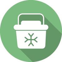 Portable Fridge Vector Icon