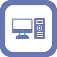 Computer Vector Icon