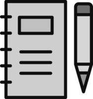 Notebook Vector Icon